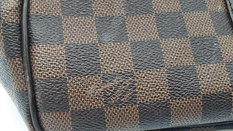 Louis Vuitton Bandoulière 55 Damier Ebene Duffle Bag Aa0525wordu