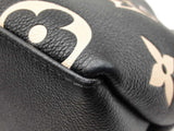 Louis Vuitton Petit Palais In Black & Beige Monogram Empreinte Leather Fw0726lxzxdu