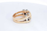 Approx. 1.70ctw Center Diamond Ring In 18k Yellow Gold 25.63g Sz 13 Eb0424lrxzsa