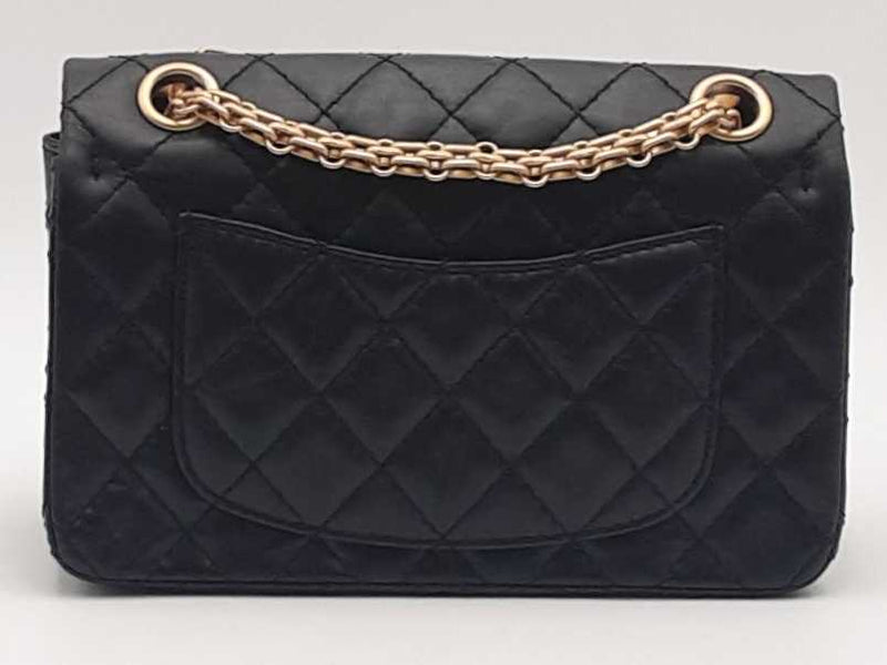 Chanel Reissue Mini 2.55 Handbag Black Aa0326oezxsa – Max Pawn