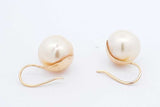 Pearl Earrings 14k Yellow Gold 6.6 Grams Eb1224lirdu