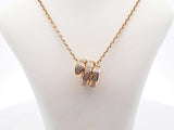Bvlgari Serpenti Viper Necklace In 18k Gold 12.6 Grams 18 Inch Fw0825orrzdu