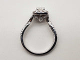 1.45 Cttw 14k White Gold 4.7g Ring Size 9 Do0226llxzde