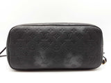 Louis Vuitton Neverfull Mm In Black Monogram Empreinte Leather Fw0726crxdu