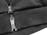 Fendi Black Cotton Zipper Hoodie Jacket Do0325exzde