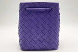 Bottega Veneta Purple Intrecciato Leather Bucket Bag Eb0323lrxzsa