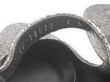 Salvatore Ferragamo Silver Metallic Ortensia Mary Jane Pumps Size 6b Eb0626lxzsa