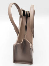 Marc Jacobs The Medium Tote Bag In Gray Pebbled Leather Fw1026lcrdu
