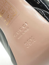 Gucci Lisbeth Black Patent Leather Platform Pumps Size Eu 38.5 Fw0825lxzdu