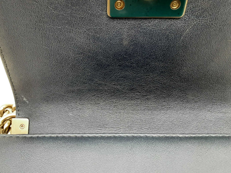 Chanel Small Boy Bag Blue Shoulder Bag Aa0425lwzxsa