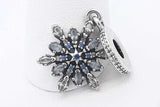 Pandora Sterling Silver Snowflake Dangle Charm 2.8 Grams Eb0824rsa