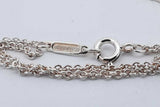 Tiffany & Co. Sterling Silver Infinity Necklace 5.7 Grams 16 Inch Eb0626lxzsa