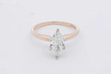 1.16ctw Marquis Diamond Ring In 14k Yellow Gold 2.4 Grams Size 6.5 Eb0725loxzsa