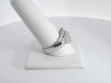 .84ctw Diamonds 14k White Gold 6.2 Grams Ring Size 10 Sd0725worsa