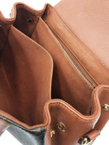 Louis Vuitton Eden Mm Bag In Monogram Coated Canvas & Camel Leather Fw0926rzxdu