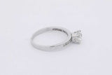 1.14cttw Diamond Ring In 10k White Gold 2.8 Grams Size 9.5 Eb0525lsxzsa