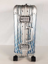 Christian Dior Rimowa Blue Gradient Carry On Suitcase Sd1225oorzde