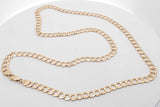 14k Yellow Gold Cuban Link Chain Necklace 31.5 Grams 26 Inch Eb0626owxzsa