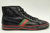 Gucci Tennis 1977 Off The Grid Nylon Web High Top Sneakers Size 11 Eb1224lrxsa