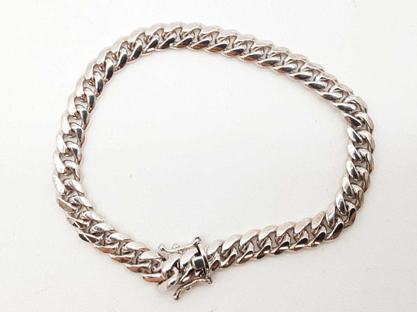 Sterling Silver 92.5% 23.5g 8 In Cuban Link Bracelet Lhirde 144020014472