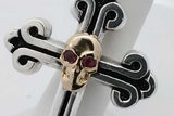 King Baby 925 Sterling Silver Traditional Cross Pendant 48.8 Grams Eb0926wrxsa