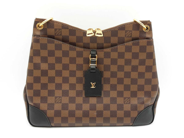 Louis Vuitton Odeon Messenger Bag In Damier Ebene Coated Canvas Fw0825ixzdu