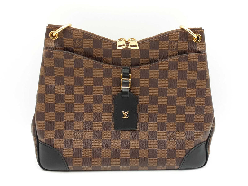 Louis Vuitton Odeon Messenger Bag In Damier Ebene Coated Canvas Fw0825ixzdu