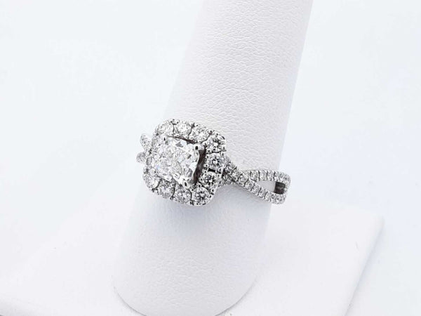 Neil Lane 1.7 Cttw Diamond & 14k White Gold Ring 4.7 Grams Size 8 Fw0425lrzxdu