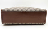 Gucci Gg Coated Canvas Interlocking G Tote Beige Aa0526cpzsa