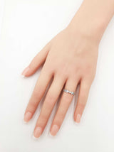 Tiffany & Co. Diamond & Silver Somerset Mesh Ring 2.1 Gram Size 4.75 Fw0826lrxdu