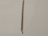 Fancy Super Link Bracelet Yellow Gold 10k 4.5 Grams 7 Inch Vc0926oczmia
