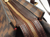 Louis Vuitton Chelsea Shoulder Bag In Damier Ebene Coated Canvas Fw0425wzxdu