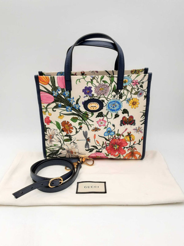 Gucci Flora Canvas Tote Bag Fw1224pxzsa