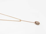 Christian Dior Rose De Vents Necklace In 18k Gold 4.9 Grams 16 Inch Fw0925lxzxdu