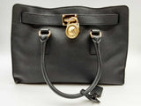 Michael Kors Hamilton Black Saffiano Leather Crossbody Tote Bag Do1124pxde