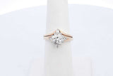 0.76cttw Diamond Ring In 14k Yellow Gold 5.3 Grams Size 5.5 Eb1225lxxzde