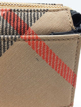 Burberry Snip Crossbody Bag In Check Jacquard Canvas Fw0626pxzdu