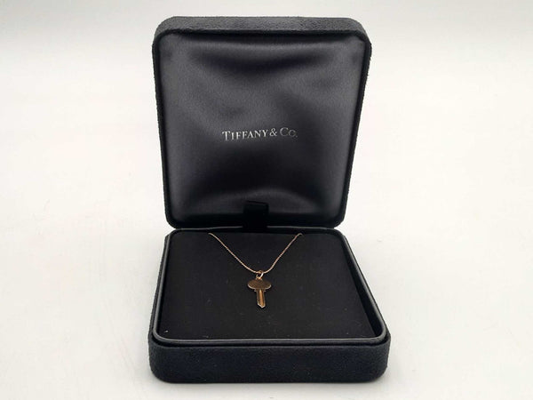 18k Yellow Gold Tiffany & Co Key Chain 4 Grams 18 Inches Aa0725pxzsa