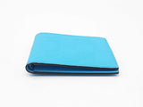 Gucci Gg Embossed Rubber-effect Bifold Wallet In Bright Splash Blue Fw0526ocrdu