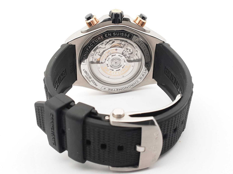 Breitling Super Chronomat B01 44mm Green Dial Automatic Watch Sd0625pzxzsa