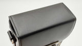 Christian Dior Oblique Black Leather Vertical Pouch Fw1124rxzdu