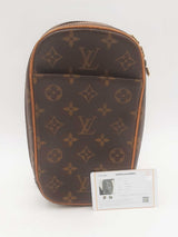 Louis Vuitton Damier Ebene Pochette Gange Crossbody Sd0825oorsa
