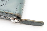 Chanel Camellia Studded Leather Zip Around Wallet Eb0926lxzde