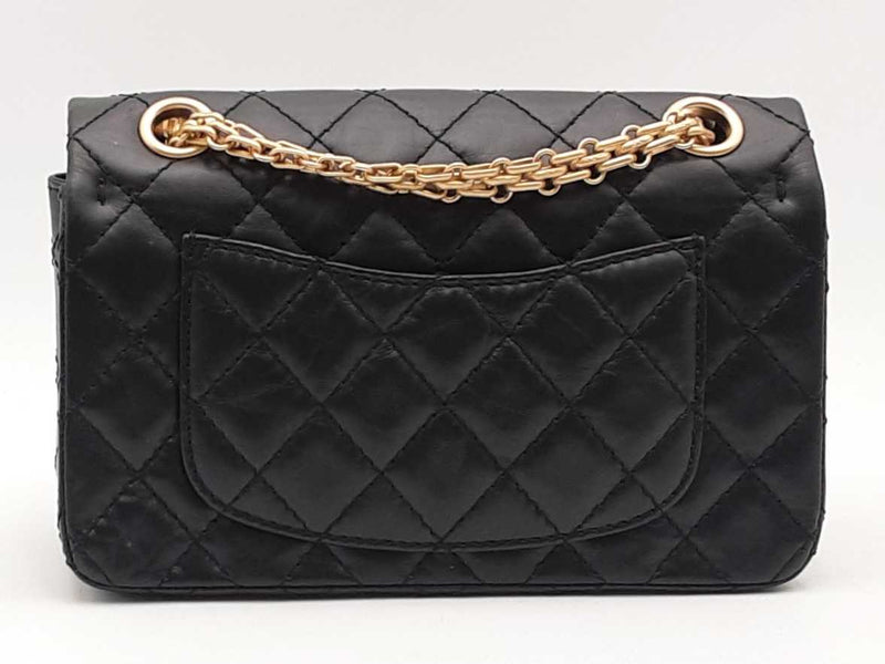 Chanel Reissue Mini 2.55 Handbag Black Aa0925ozxzsa