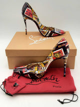 Christian Louboutin Patent Tarot Iriza Heels Size 36 Eb1224orxsa