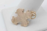 14k Yellow Gold Cross Pendant 3.4 Grams Eb0926owxsa