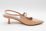Jimmy Choo Patent Leather Slingback Kitten Heels Size 38.5 Eb0626crde
