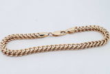 10k Yellow Gold Fox Tail Chain Bracelet 8.2 Grams 8.5 Inch Eb1225wxzsa