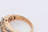 1.04cttw Diamond Ring In 18k Yellow Gold 6.7 Grams Size 6 Eb0526lxxzsa