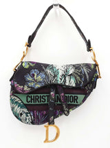 Christian Dior Limited Edition Saddle Bag In Toile De Juoy Voyage Fw0826loxzdu